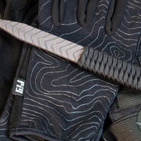 Strider- Titanium Nail- Flamed Arrow Pattern- Black Cord