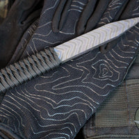 Strider- Titanium Nail- Flamed Arrow Pattern- Black Cord