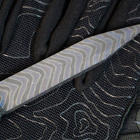 Strider- Titanium Nail- Flamed Arrow Pattern- Black Cord