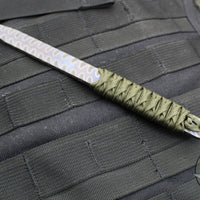 Strider Flamed Titanium Nail With OD Green Cord "GN4"