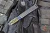 Strider Nail- Titanium- Flamed And Blued- Green Cord "nail1"