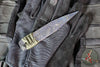 Strider Nail- Titanium- Flamed And Blued- Green Cord "GC4"