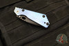 Mick Strider Knives PT - Gen 3- Blue/Purple Anodized Titanium Handle- Black Magnacut Blade- Black Hardware