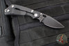 Mick Strider Knives PT Gen 3- "PerT-E"- Drop Point- Black Finished Titanium Handle- Black Finished Magnacut Steel Blade