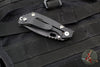 Mick Strider Knives PT Gen 3- "PerT-E"- Drop Point- Black Finished Titanium Handle- Black Finished Magnacut Steel Blade