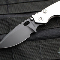 Strider Knives PT Gen 3- Stonewash Titanium Handle- Black Magnacut Steel Blade