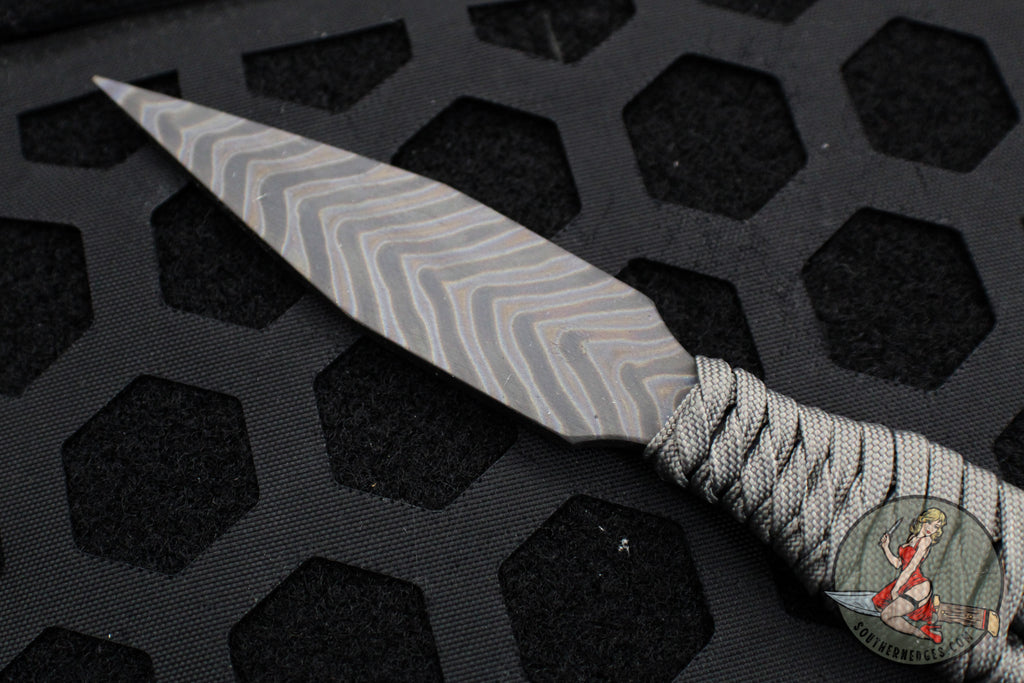 Strider Flamed Titanium Nail - Push Dagger Configuration | Southern Edges