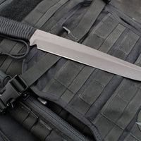 Strider Knives Short Sword- Black Oxide Finish- Black Cord- MAGNACUT Steel