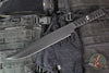 Strider Knives Short Sword- Bastinelli Wrapped- Starlingear Menuki- Black Blade