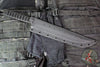 Strider Knives Short Sword- Bastinelli Wrapped- Starlingear Menuki- Black Blade