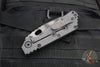Strider SMF Folder- Drop Point- Black Textured G-10- Tiger Stripe Finished Blade