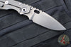 Mick Strider Performance Series SMF Folder- Slotted DLC Gunmetal Grey Finished Titanium Handle- Magnacut DLC Gunmetal Blade