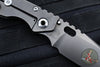 Mick Strider Performance Series SMF Folder- Slotted DLC Gunmetal Grey Finished Titanium Handle- Magnacut DLC Gunmetal Blade