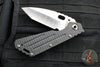 Strider SMF Folder- Hand Ground Tanto Edge- Double Flamed Titanium- Stonewash Magnacut Blade