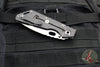 Strider SMF Folder- Hand Ground Tanto Edge- Double Flamed Titanium- Stonewash Magnacut Blade