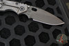 Strider Knives SMF- Drop Point- Shot Show 2025- Veni Vidi Vici- Black Slotted Aluminum And Flamed Ti- Black Magnacut Blade