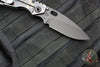 Strider Knives SMF- Drop Point- Oderint Dum Metuant Edition- Digi Camo Ti- Black Magnacut Blade