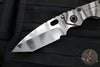 Mick Strider Performance Series SMF Folder- Tanto Edge- Slotted Ghost Flamed Titanium Handle- Ghost Flamed Magnacut Blade