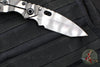 Mick Strider Performance Series SMF Folder- Tanto Edge- Slotted Ghost Flamed Titanium Handle- Ghost Flamed Magnacut Blade