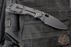 Mick Strider Performance Series SMF Folder- Black Slotted Titanium Handle- Black Finished Magnacut Blade- Black Hardware