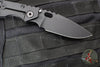 Mick Strider Performance Series SMF Folder- Black Slotted Titanium Handle- Black Finished Magnacut Blade- Black Hardware