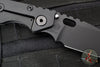 Mick Strider Performance Series SMF Folder- Black Slotted Titanium Handle- Black Finished Magnacut Blade- Black Hardware