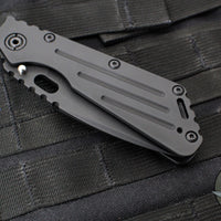 Mick Strider Performance Series SMF Folder- Black Slotted Titanium Handle- Black Finished Magnacut Blade- Black Hardware