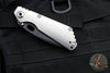 Strider Knives SnG- Drop Point- CC Performance- Stonewashed Titanium Handle- Black Blade