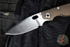 Strider Knives SnG- Drop Point- CC Performance- Antique Bronze Titanium Handle- Stonewash Magnacut Blade