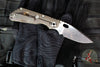 Strider Knives SnG- Drop Point- CC Performance- Antique Bronze Titanium Handle- Stonewash Magnacut Blade