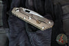 Strider Knives SnG- Drop Point- CC Performance- Antique Bronze Titanium Handle- Stonewash Magnacut Blade