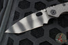 Strider Knives SnG- Performance- Tanto Edge- Double Flamed Titanium Handle- Tiger Stripe Magnacut Blade