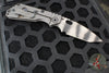 Strider Knives SnG- Performance- Tanto Edge- Double Flamed Titanium Handle- Tiger Stripe Magnacut Blade