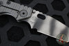 Strider Knives SnG- Performance- Tanto Edge- Double Flamed Titanium Handle- Tiger Stripe Magnacut Blade