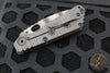 Strider Knives SnG- Performance- Tanto Edge- Double Flamed Titanium Handle- Tiger Stripe Magnacut Blade