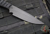 Strider Knives WP Fixed Blade- Drop/Clip Point- Bastinelli Knives Cord Wrapped Handle with Menuki