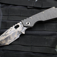 Mick Strider XL Tanto Edge -Digi Camo with Flamed Titanium Handle v1