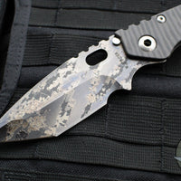 Mick Strider XL Tanto Edge -Digi Camo with Flamed Titanium Handle v1