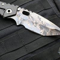 Mick Strider XL Tanto Edge -Digi Camo with Flamed Titanium Handle v1