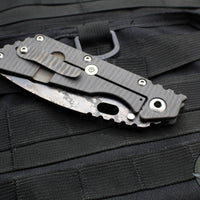 Mick Strider XL Tanto Edge -Digi Camo with Flamed Titanium Handle v1