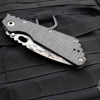 Mick Strider XL Tanto Edge -Digi Camo with Flamed Titanium Handle v1