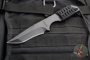 Strider Knives WP Recurve Style Fixed Blade with Black Cord Handle