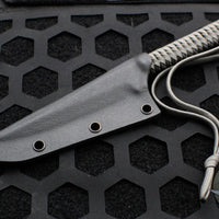 Strider Knives Fixed Blade- Small Fighter- Grey Cord SMF9