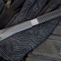 Strider- Titanium Nail- Flamed Arrow Pattern- Black Cord