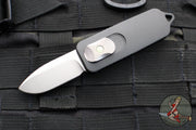 Terrain 365 CAS OTF- Grey Aluminum Handle- Bead Blast Terravantium Blade CAS-GREY