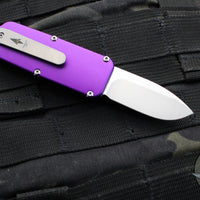 Terrain 365 CAS OTF- Purple Aluminum Handle- Bead Blast Terravantium Blade CAS-PURP