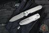 Terrain 365 Invictus- Button Lock- Titanium Handle- Terravantium Blade INV-BL-TI