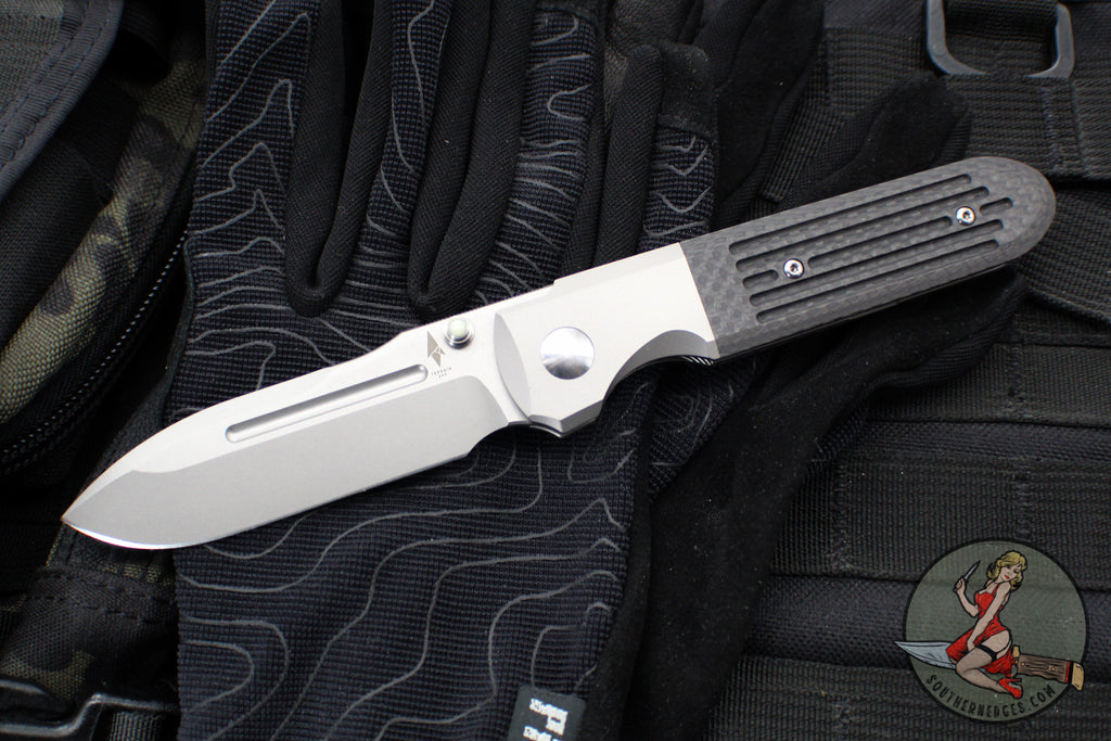 Terrain 365 Invictus-ATB Slim Profile Folder - Carbon Fiber- Titanium Bolster