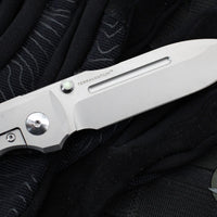 Terrain 365 Invictus-ATB Slim Profile Folder - Orange G-10- Titanium Bolster