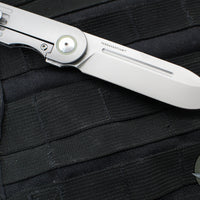 Terrain 365 Narwhal-AT Flipper- Carbon Fiber And Titanium Handle- Terravantium Blade